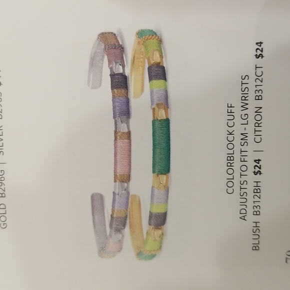 Colorblock cuff - citron - Picture 3 of 4